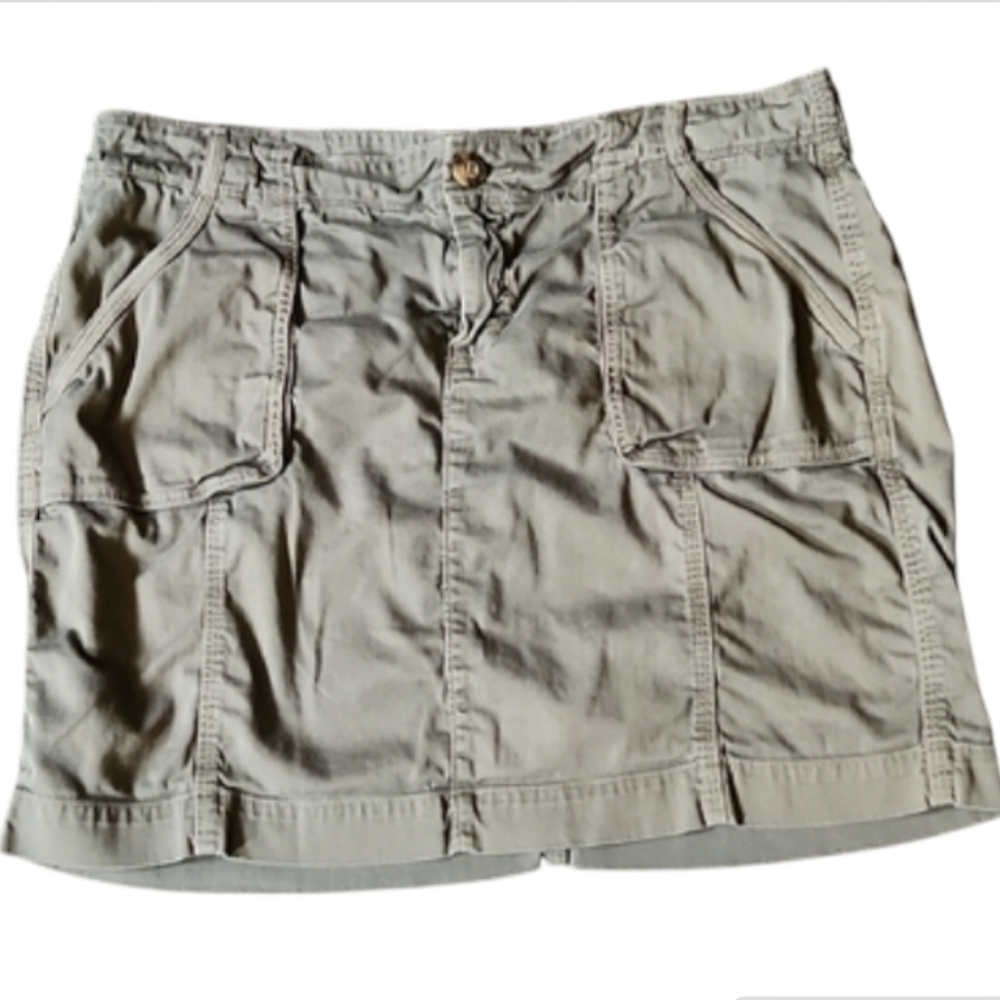Old Navy Neutral Relaxed Mini Skirt